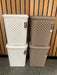 Casaliving 50L Laundry Hamper Basket with Swing Lid
