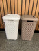 Casaliving 50L Laundry Hamper Basket with Swing Lid