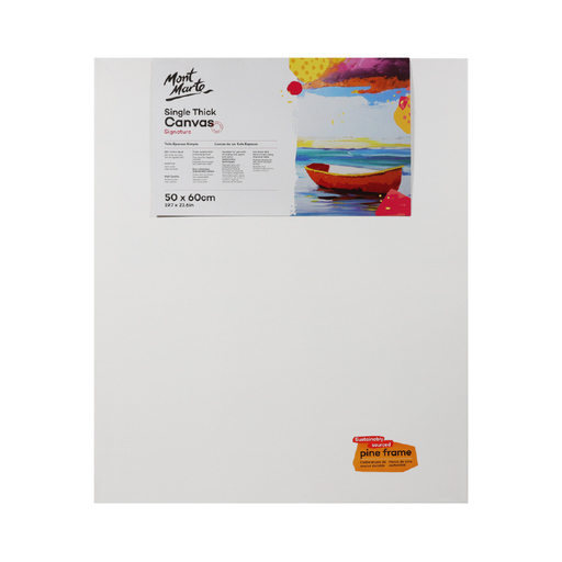 Casaliving 50x60cm Single Thick Canvas Pine Frame