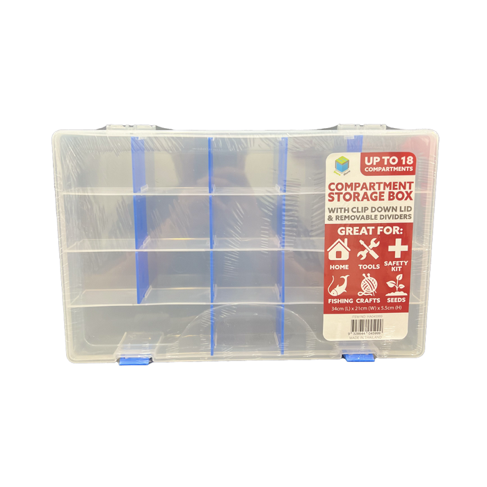 Casaliving Adjustable Compartment Storage Box