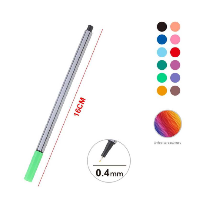 Casaliving Assorted Color Markers 12pcs