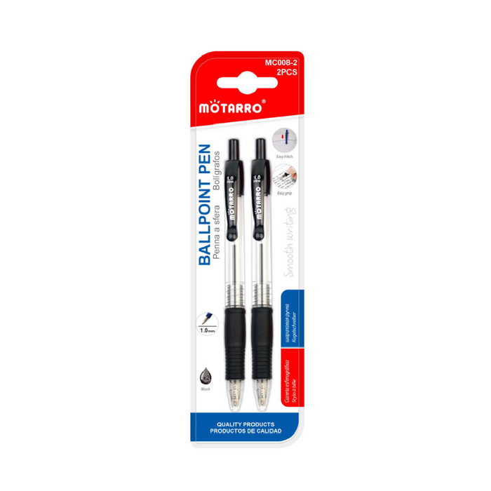 Casaliving Ballpoint Pens Black 2pcs