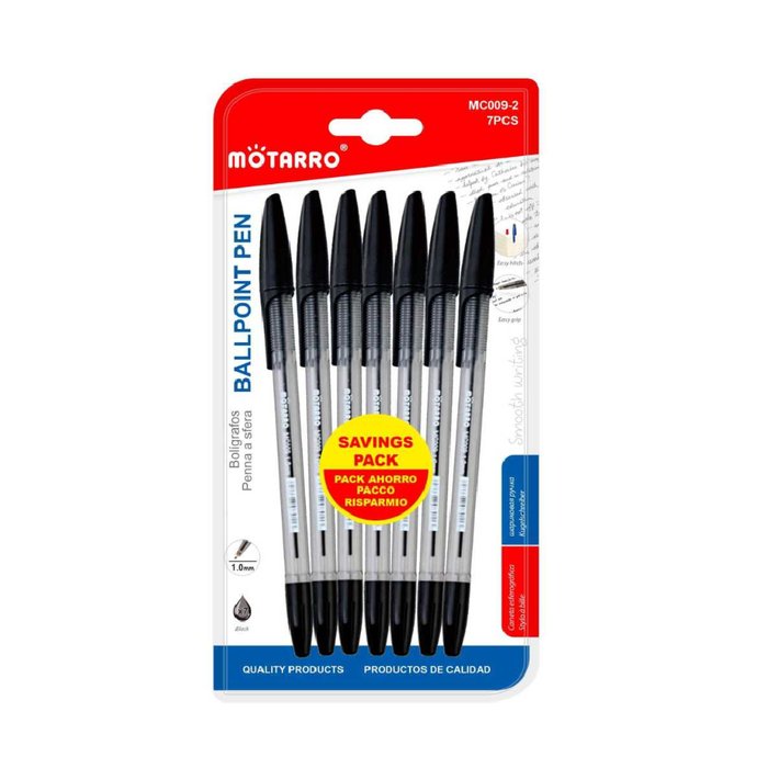 Casaliving Ballpoint Pens Black 7pcs
