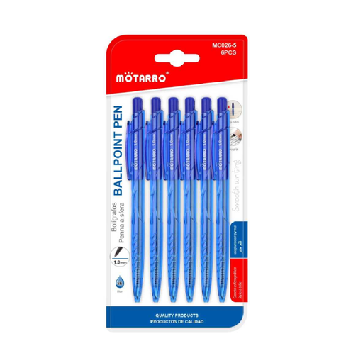 Casaliving Ballpoint Pens Blue 6pcs