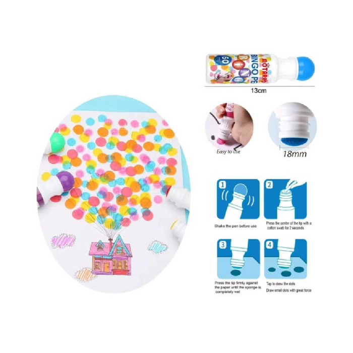 Casaliving Bingo Pen 60ml Blue | Pens & Markers for School & Office