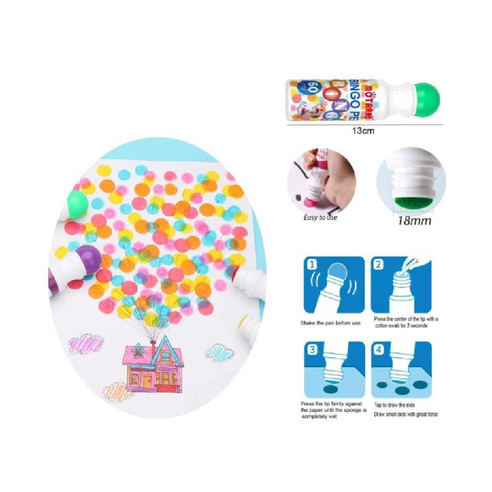 Casaliving Bingo Pen 60ml Green | Pens & Markers for School & Office