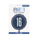 Casaliving Blue "16" Foil Prismatic Balloon