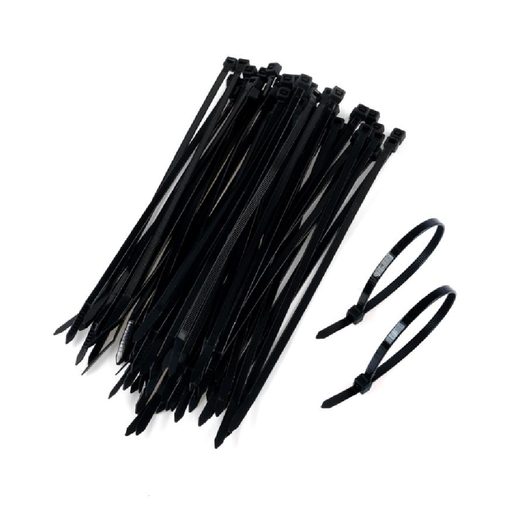 Casaliving Cable Ties Black & Clear 200mm 60pc