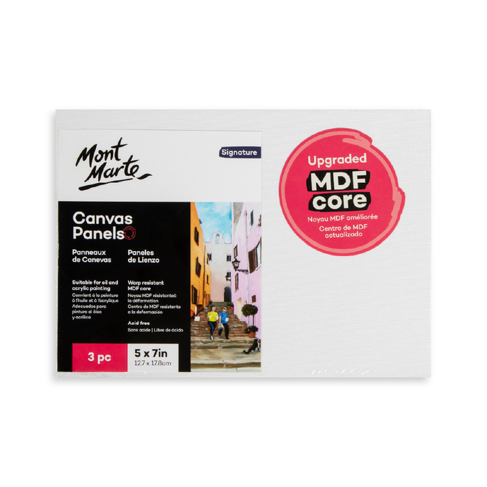 Casaliving Canvas Panels Pack 3 12.7x17.8cm
