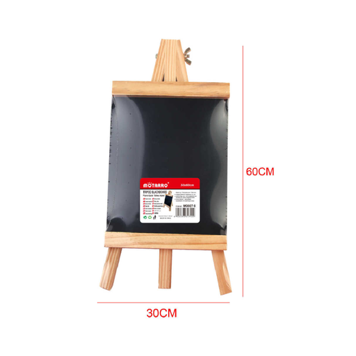 Casaliving Chalkboard with Easel 30 x 60cm