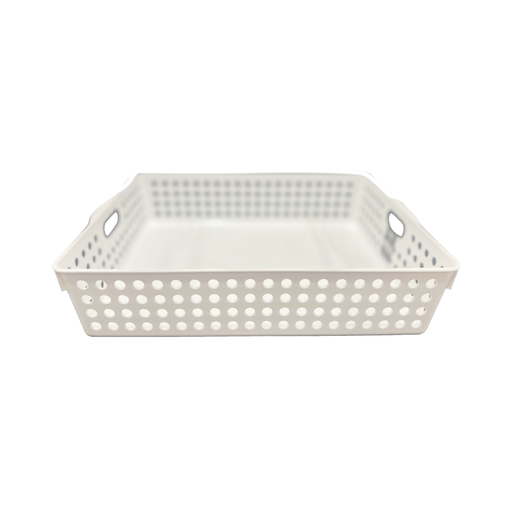 Casaliving Circle Basket – White