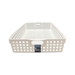 Casaliving Circle Basket – White