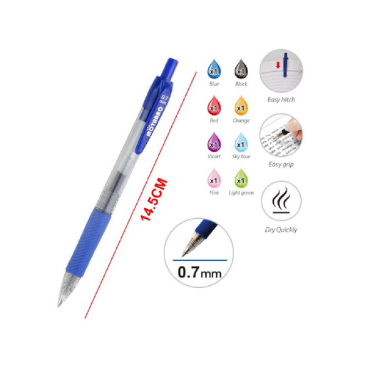 Casaliving Color Gel Pen Pack 8pcs