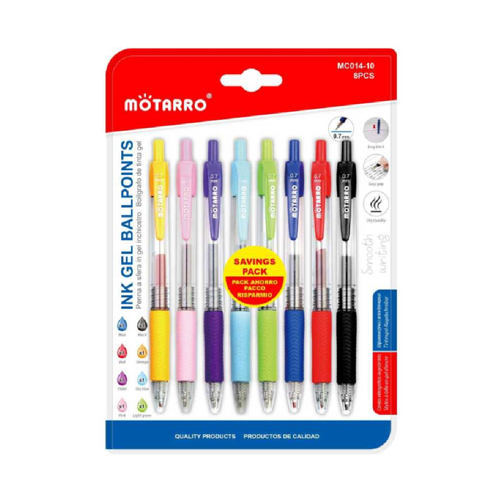 Casaliving Color Gel Pen Pack 8pcs