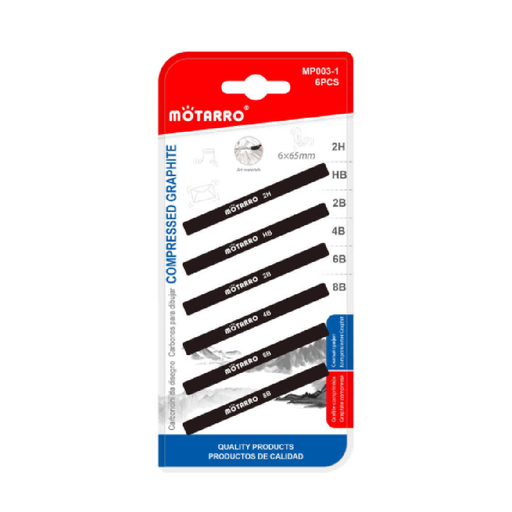 Casaliving Compressed Graphite Blocks 6pcs