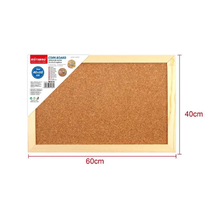 Casaliving Corkboard 40 x 60cm Notice Board
