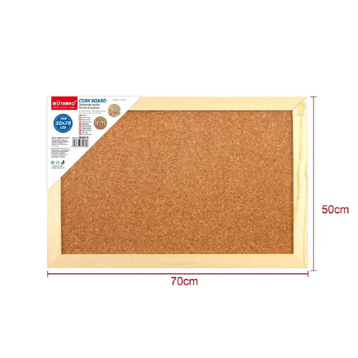Casaliving Corkboard 50 x 70cm Notice Board
