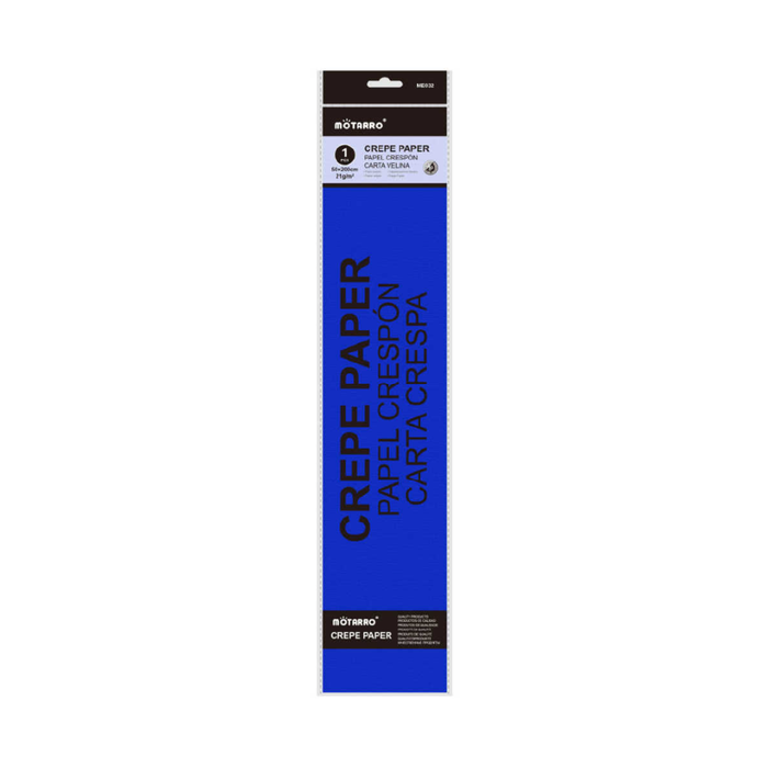 Casaliving Crepe Paper 50 × 200cm 21g Deep Blue