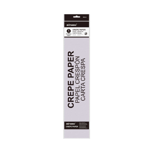 Casaliving Crepe Paper 50 × 200cm 21g Silver