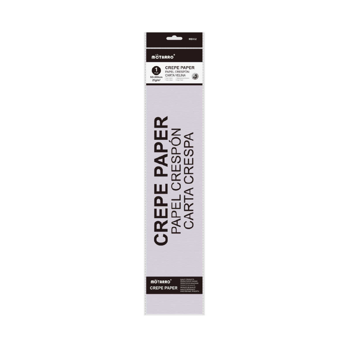 Casaliving Crepe Paper 50 × 200cm 21g Silver