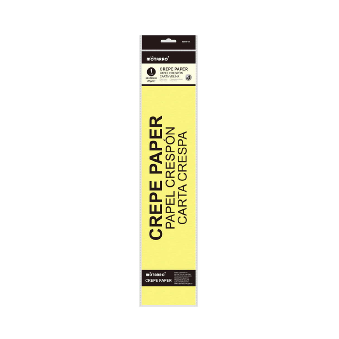 Casaliving Crepe Paper 50 × 200cm 21g Yellow
