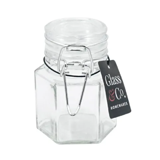 Casaliving Elle 90ml Hex Spice Clip Jar