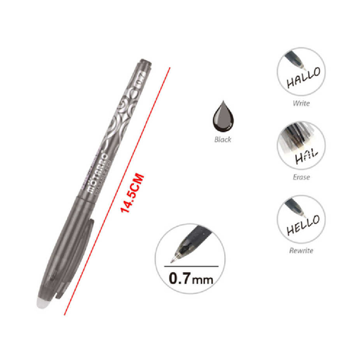 Casaliving Erasable Ballpoint Pen Black
