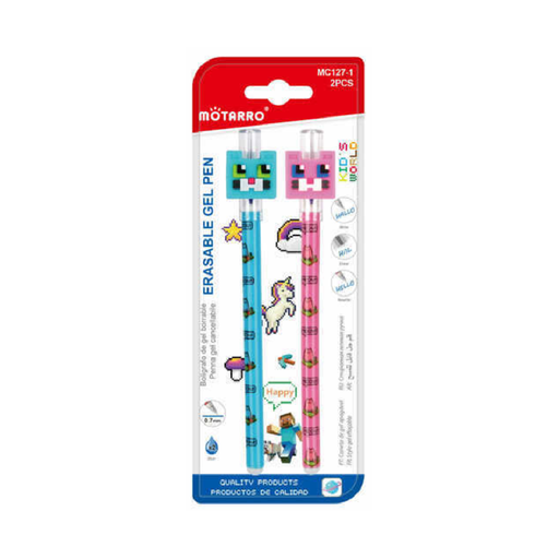 Casaliving Erasable Gel Pen Kitten 0.72pcs | Pens & Markers for School