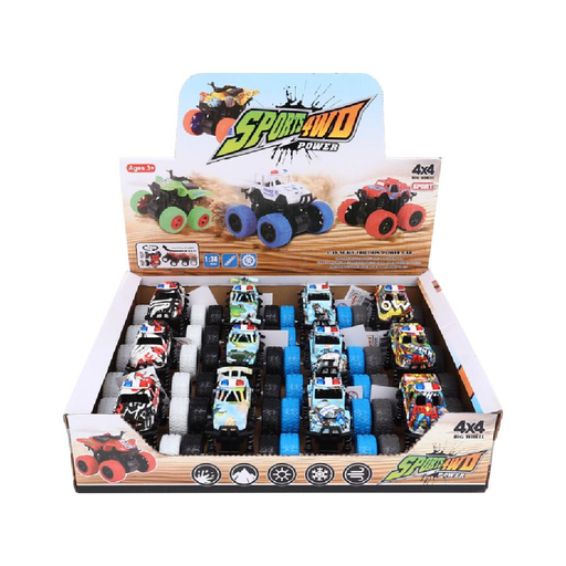 Casaliving Friction Truck 4WD Assorted Colours