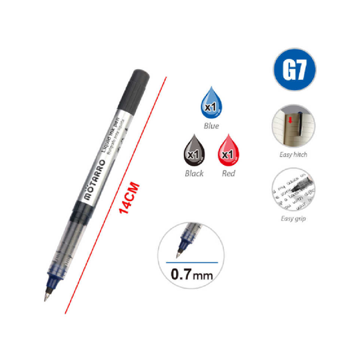 Casaliving G7 Liquid Ink Pens Assorted 3pcs