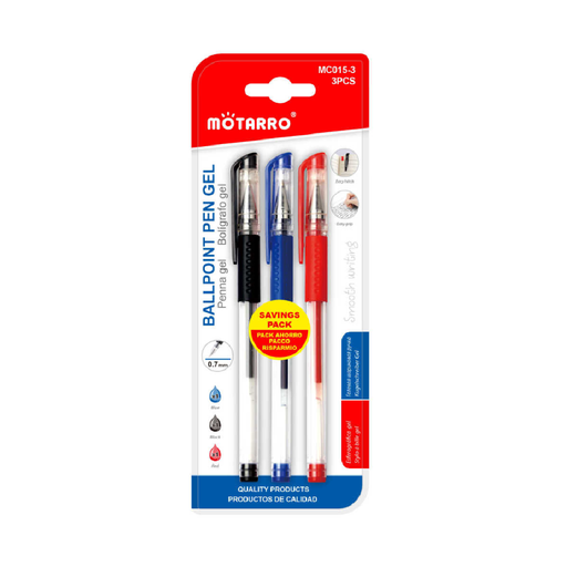 Casaliving Gel Pens Assorted 3pcs