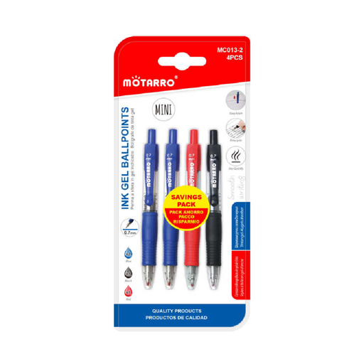 Casaliving Gel Pens Assorted 4pcs