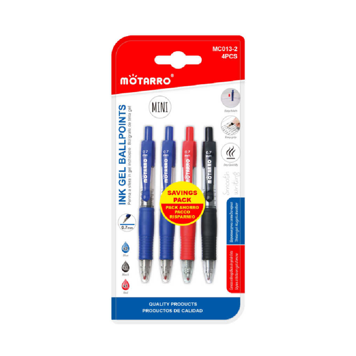 Casaliving Gel Pens Assorted 4pcs