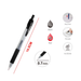 Casaliving Gel Pens Black & Red 2pcs