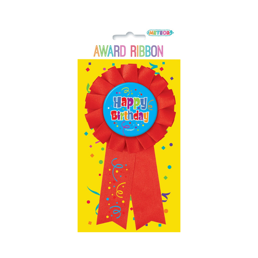 Casaliving Happy Birthday Confetti Award Ribbon