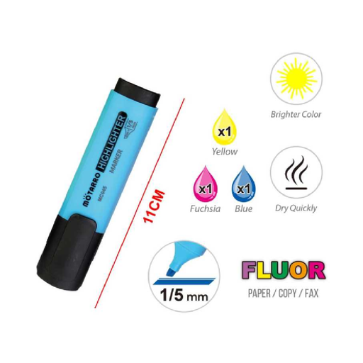 Casaliving Highlighters Assorted Colors 53pcs