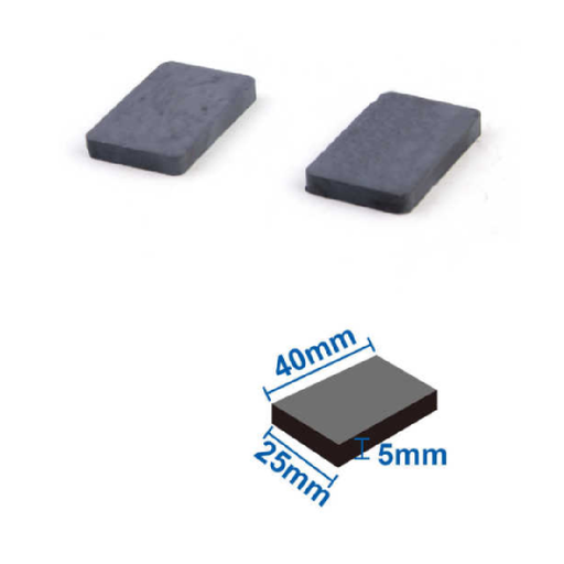 Casaliving Magnet Square 40 × 25 × 52pcs