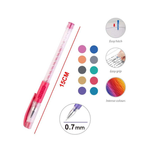 Casaliving Metallic Pens Assorted 10pcs