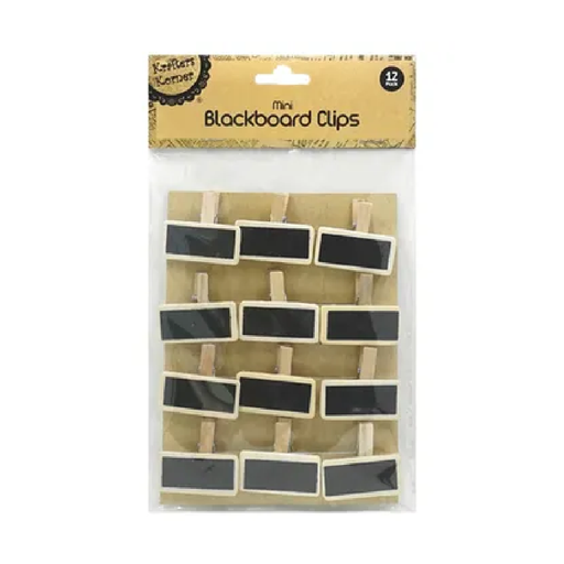 Casaliving Mini Chalkboard Clips/12