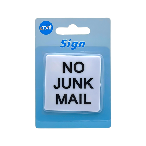 Casaliving “No Junk Mail” Sign