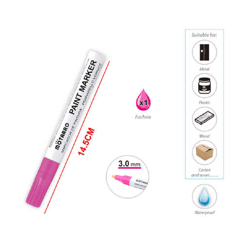 Casaliving Paint Marker Pink for Crafts & Art