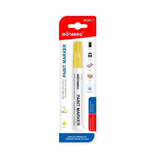 Casaliving Paint Marker Yellow for Crafts