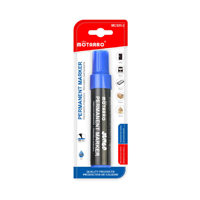 Casaliving Permanent Marker Blue for Labeling