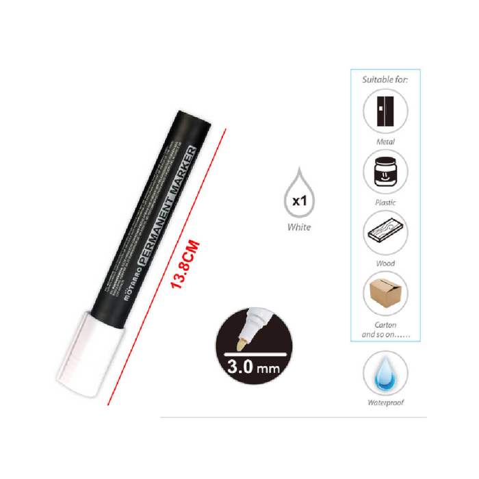 Casaliving Permanent Marker White