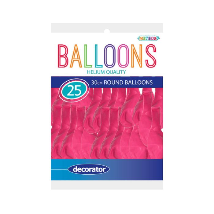 Casaliving Pink 12" Decorator Balloons 25pk