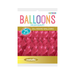 Casaliving Pink 12" Metallic Balloons 25pk