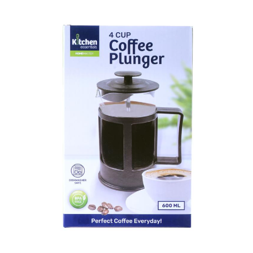 Casaliving Plunger Coffee Press - Glass - 600ml