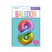 Casaliving Rainbow "8" 34" Numeral Balloon