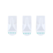 Casaliving Removable Hooks Rectangle 3pk 2kg