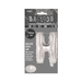 Casaliving Silver "H" 14" Alphabet Foil Balloon